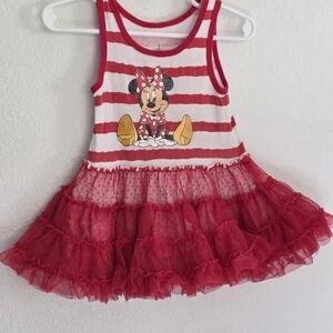 18m NWOT Disney Parks Authentic Minnie Mouse Tank Top Tutu Dress